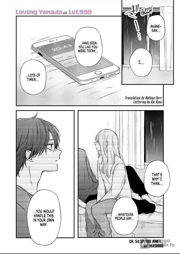 Yamada-kun to Lv999 no Koi wo Suru, Chapter 54 image 01